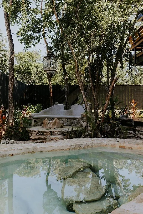Vakantiehuis Luxury Treehouse Tulum Jungle /Casa Danzantes Villa